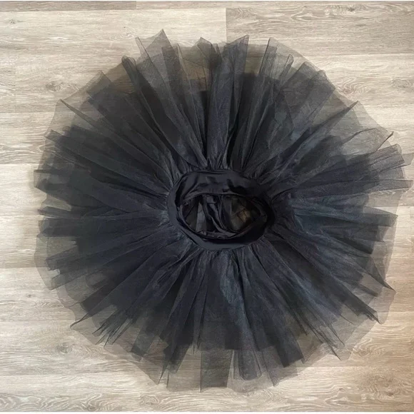 BLOCH Belle Pancake Pull-on Style Rehearsal Tutu in Black Size S/Small New - Picture 6 of 7